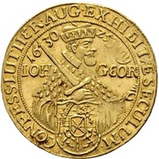 1 Ducat - John George I Augsburg confession obverse image