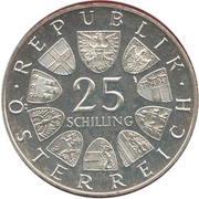 25 Schilling Maria Theresia obverse image