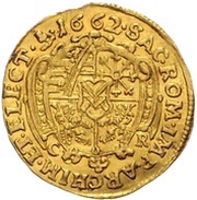1 Ducat - John George II, Germany, 1659-1672 reverse image