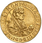 1 Ducat - John George III obverse image