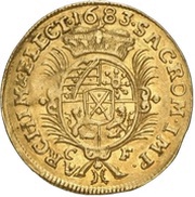 1 Ducat - John George III, Germany, 1681-1691 reverse image