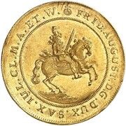 1 Ducat - Frederick August I Coronation obverse image