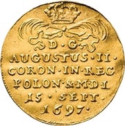 1 Ducat - Frederick August I Coronation obverse image