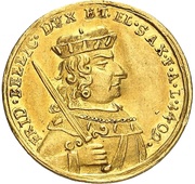 1 Ducat - Frederick August I Leipzig university obverse image