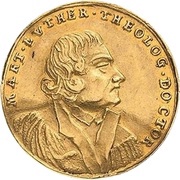 1 Ducat - Frederick Augustus I Bicentenary of the Reformation obverse image