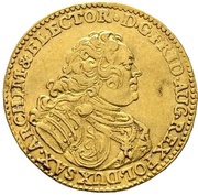 1 Ducat - Frederick August II obverse image