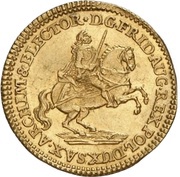 1 Ducat - Frederick August II Vicariat obverse image