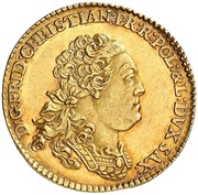 1 Ducat - Frederick Christian obverse image