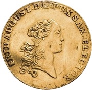 1 Ducat - Frederick August III obverse image