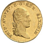 1 Ducat - Frederick August III Mule obverse image