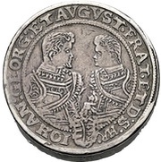4 Thalers - Christian II, John George and August, Germany, 1606-1611 reverse image