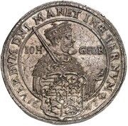 4 Thalers - John George I Centenary of the Reformation obverse image