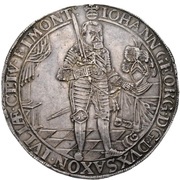 4 Thalers - John George I Peace obverse image