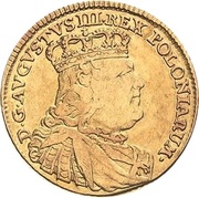 5 Thalers - Frederick August II obverse image