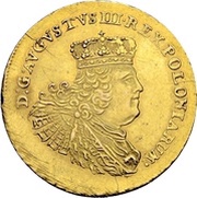 5 Thalers - Frederick August II obverse image