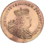 5 Thalers - Frederick August II obverse image