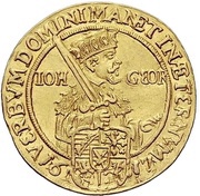 2 Ducats - John George I Centenary of the Reformation obverse image