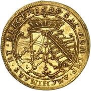 2 Ducats - Frederick Augustus I, Germany, 1695 reverse image