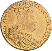 10 Thalers - Frederick August II obverse image
