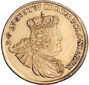 10 Thalers - Frederick August II obverse image