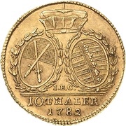 10 Thalers - Frederick August III, Germany, 1779-1790 reverse image
