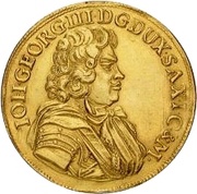 3 Ducats - John George III obverse image
