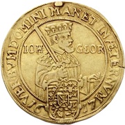 4 Ducats - John George I Centenary of the Reformation obverse image