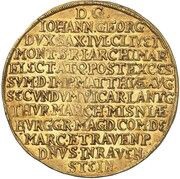 4 Ducats - John George I Vicariat, Germany, 1619 reverse image