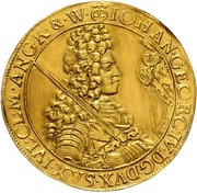 4 Ducats - John George IV obverse image