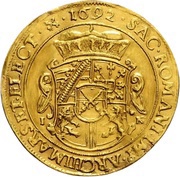 4 Ducats - John George IV, Germany, 1692 reverse image
