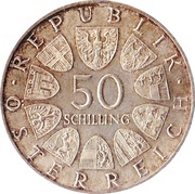 50 Schilling Vienna University obverse image