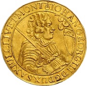 5 Ducats - John George III obverse image