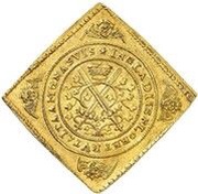 6 Ducats - John George I Baptism, Germany, 1614 reverse image