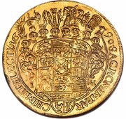 6 Ducats - John George III, Germany, 1684-1690 reverse image