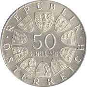 50 Schilling National Bank obverse image