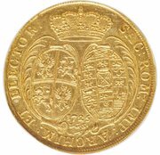 8 Ducats - Frederick August I, Germany, 1725-1731 reverse image