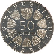 50 Schilling Blue Danube Waltz obverse image