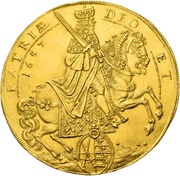 20 Ducat - John George II Vicariat obverse image