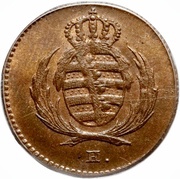 1 Heller - Frederick August I obverse image