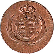 1 Pfennig - Frederick August I obverse image