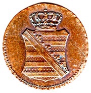 1 Pfennig - Frederick August I obverse image