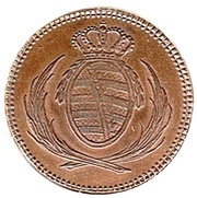 3 Pfennige - Frederick August I obverse image