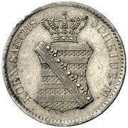 3 Pfennige - Anthony Silver pattern strike obverse image