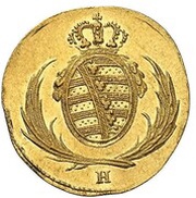 8 Pfennige - Frederick August I Gold Pattern obverse image