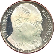 50 Schilling Karl Renner, Austria, 1970 reverse image