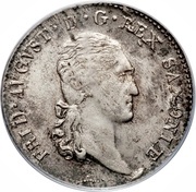 ⅙ Thaler - Frederick August I obverse image
