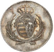 ⅓ Thaler - Frederick August I Pattern obverse image