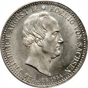 ⅓ Thaler - Frederick August II King's Death obverse image