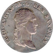 ⅔ Thaler - Frederick August I obverse image