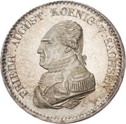 ⅔ Thaler - Frederick August I obverse image